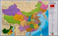 Chiny mapa kodów pocztowych do wpinania PINBOARD