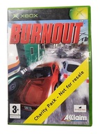 BURNOUT 1 XBOX CLASSIC WYDANIE PREMIEROWE CHARITY 3xA STAN KOLEKCJONERSKI