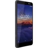 Telefon Smartfon NOKIA 3.1 (TA-1063) CZARNY Black + ŁADOWARKA I FOLIA 3MK