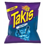 Takis Blue Heat Tortilla Ostre Chipsy Niebieskie Chrupki 92,3g