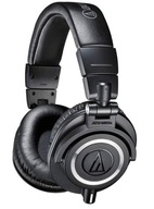 audio-technica ATH-M50X słuchawki z kablem spiralnym dł. 1,2m do 3m