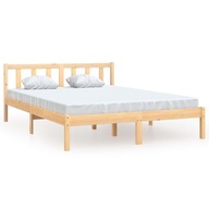 Rama łóżka z litego drewna sosnowego, 140x200 c