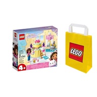 LEGO KOCI DOMEK GABI #10785 - Pieczenie tortu z Łakotkiem + Torba LEGO