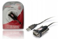 UNITEK KABEL ADAPTER USB NA RS232 + DB9F/DB25M