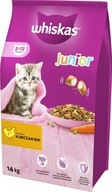 WHISKAS JUNIOR KARMA Z KURCZAKIEM DLA KOCIĄT 14kg