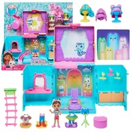 GABBY'S DOLLHOUSE KOCI DOMEK GABI TĘCZOWA SZAFA SKŁADANA ZESTAW Z FIGURKĄ