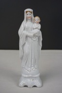 Stara figurka Matka Boska z Dzieciątkiem zabytkowa