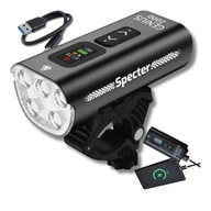 LAMPKA ROWEROWA SPECTER GENIUS 2000 2000LM 9600MAH POWERBANK USB C IPX5