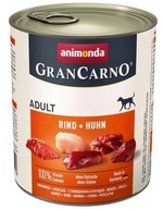 Animonda Gran Carno Adult Wołow+Kurcz 800g