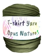 Włóczka T-SHIRT Yarn Opus Natura 100% z recyklingu, odcienie zieleni, 120m