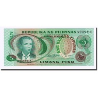 Banknot, Filipiny, 5 Piso, Undated, Undated, KM:16