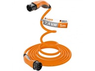Kábel Lapp kabel Typ 2 dĺžka 5 m počet fáz 1 7 kW