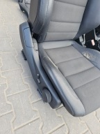 MERCEDES C W204 204 COUPE Sitz KOMPLET Halbleder UK