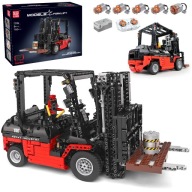 Mould king Technic RC Targonca Modell Építőkocka Készlet Játékok