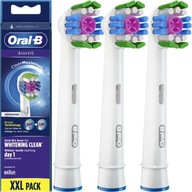 Oryginalne Końcówki Braun Oral-B 3D White - 3 szt