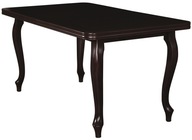 Stôl rozkladací 90x160/200 cm Diana 2 dub- prírodná drevo doska 5cm