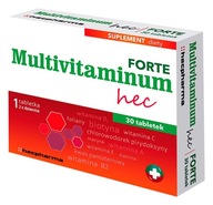 Multivitamín hec forte, 30 tabliet