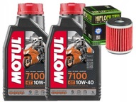 Servisná sada olej Motul 7100 + olejový filter pre motocykel Yamaha MT125
