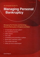 Managing Personal Bankruptcy DAVID MARSH