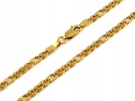 Złoty łańcuszek 585 oryginalny splot monalisa r45 wyjątkowy na prezent 14k