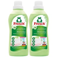 Frosch Koncentrát na oplachovanie Tkaniny Aloe 2x750ml