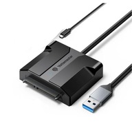 Adapter Dysku Sata do 6TB USB 3.0 Yottamaster 5Gbps EN1-U3A-P SATA 2,5 cala