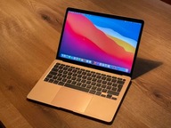 Apple MacBook AIR 13" | M1 | 8GB | 256GB | ZŁOTY | IDEAŁ | FAKTURA + GRATIS