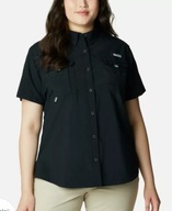 Damska koszula wędkarska Bahama Columbia 2X Plus Size Czarna