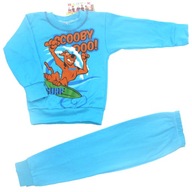 Polska Piżama dla Dziecka ze ScoobyDoo 80 Bawełna