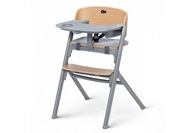 KINDERKRAFT Krzesełko krzesło do karmienia dziecka 3w1 110kg LIVY drewniany