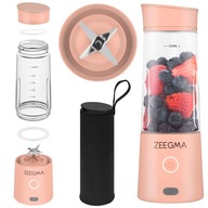 Pohárový mixér Zeegma Blender bezprzewodowy przenośny USB 300 W oranžový + Etui ZE-VITAMINE GO