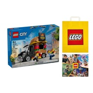 LEGO CITY č. 60404 - Nákladné auto s hamburgermi +Taška +Katalóg LEGO 2024