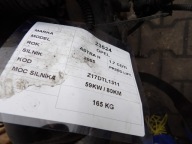 Opel Astra H 1,7 CDTI 59KW 80KM engine complete Z17DTL