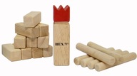 Bex Mini Kubb Original, červený kráľ