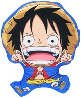 VELÚROVÝ VANKÚŠ ONE PIECE MONKEY D. LUFFY