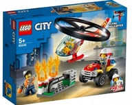 KLOCKI LEGO CITY HELIKOPTER STRAŻACKI NA RATUNEK 60248 93 el. 5+