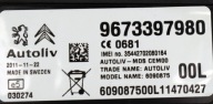 CITROEN C5 III 3 X7 9673397980 MODULO AUTOLIV NG4