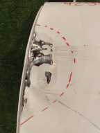 door rear. left left rear part KIA RIO III HB 11- NR.4295