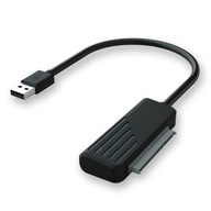 Adapter SATA żeński - USB 3.0 męski do dysków,