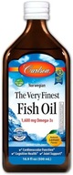 Carlson Labs The Very Finest Fish Oil Natural Lemon Liquid 500 ml