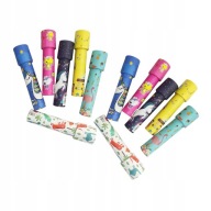 KALEIDOSZKÓP GYEREKEKNEK OKTATÓ JÁTÉK TÁVCSŐ SZÍNES FORGATHATÓ LENCSÉK