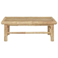 vidaXL Záhradný stolík, 65x65x30 cm, bambusový