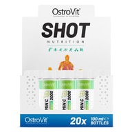 OstroVit Vitamín C 2000 mg Shot 100 ml zelené jablko