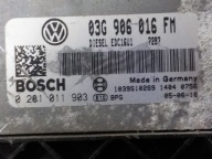 VW computer control unit 03G906016FM 0281011903