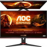 Monitor 24 CALE AOC Gaming 165Hz 1ms LED IPS Full HD 1080p GŁOŚNIKI