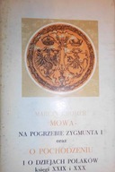 Mowa na pogrzebie Zygmunta I - Marcin Kromer