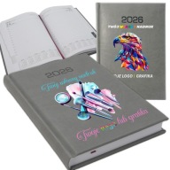 Naptár tervező SAJÁT NYOMTATÁS 2026 NAPI LOGÓ saját grafika