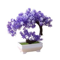 Sztuczna roślina doniczkowa z imitacją drzewa Bonsai