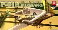 MODEL NA ZLEPENIE LIETADLA NORTH AMERICAN P-51B MUSTANG 1:72