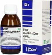 Syrop prawoślazowy amara 5 % KASZEL SUCHY 125 g